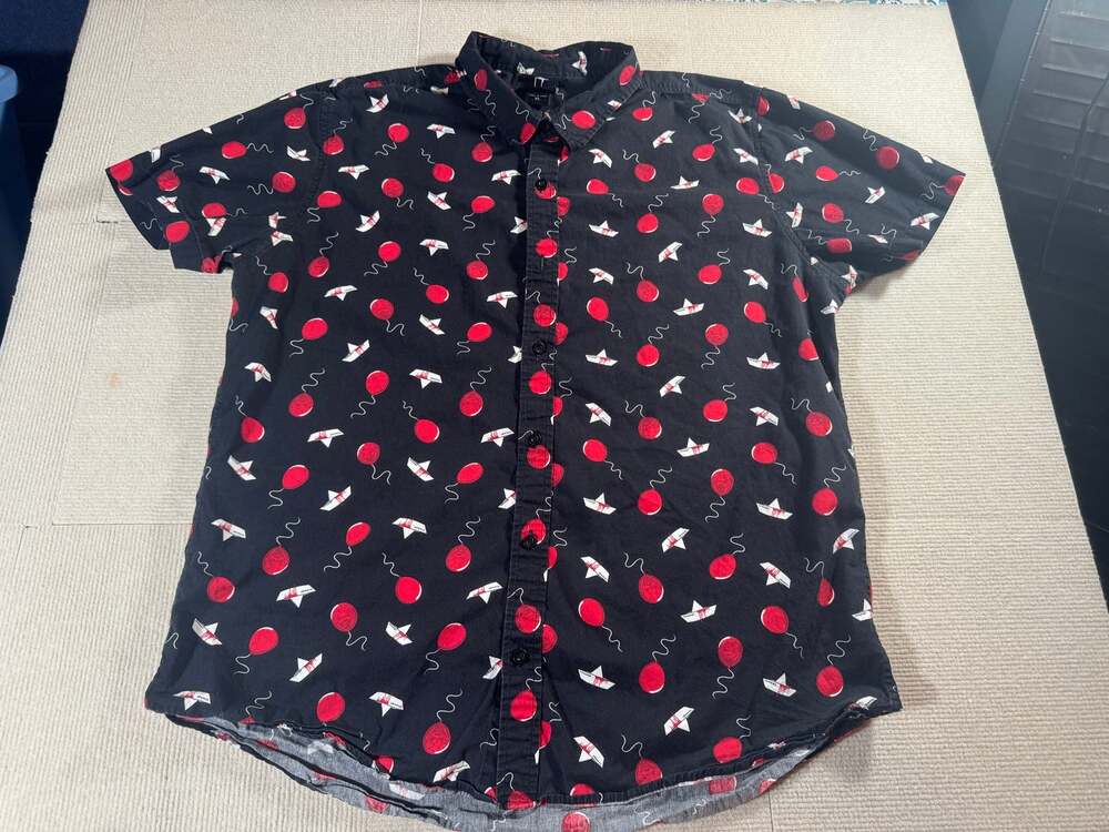 IT Chapter 2 - Button Up Shirt Men's XL - Horror Halloween Steven King Spooky